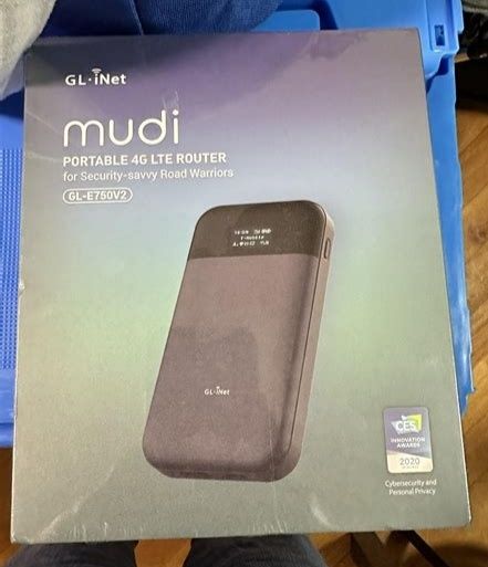 ⫸ 4G WiFi мобільний роутер GL.iNet MUDI V2 GL-E750V2 портативний модем