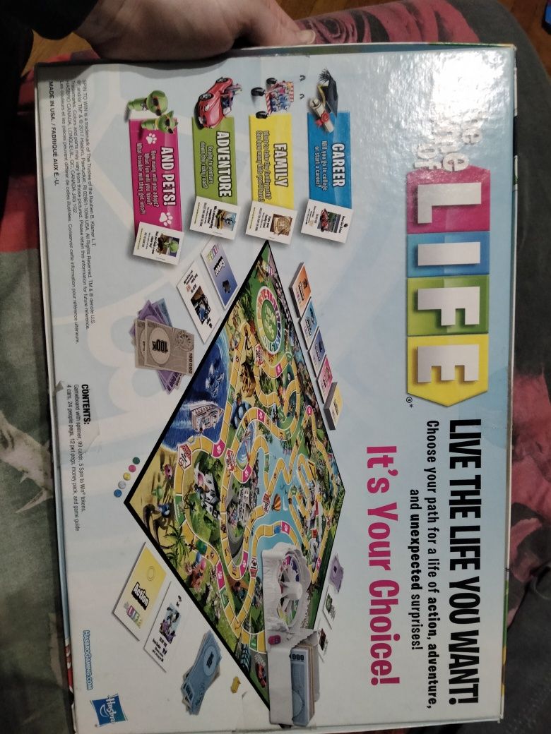The game of life, гра в життя від Hasbro