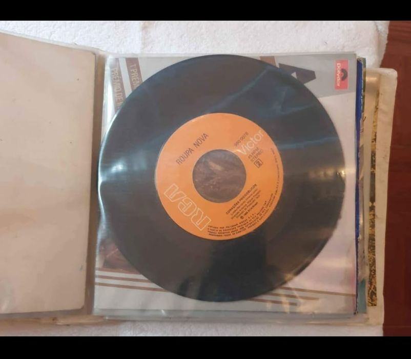 Discos Vinil pequenos Mala tenho mais