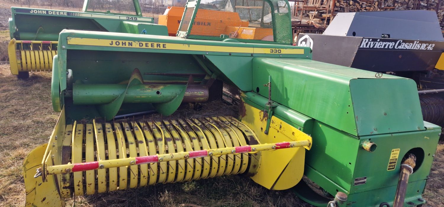 прес-підбирач/тюкопрес johndeere 330 джондир330