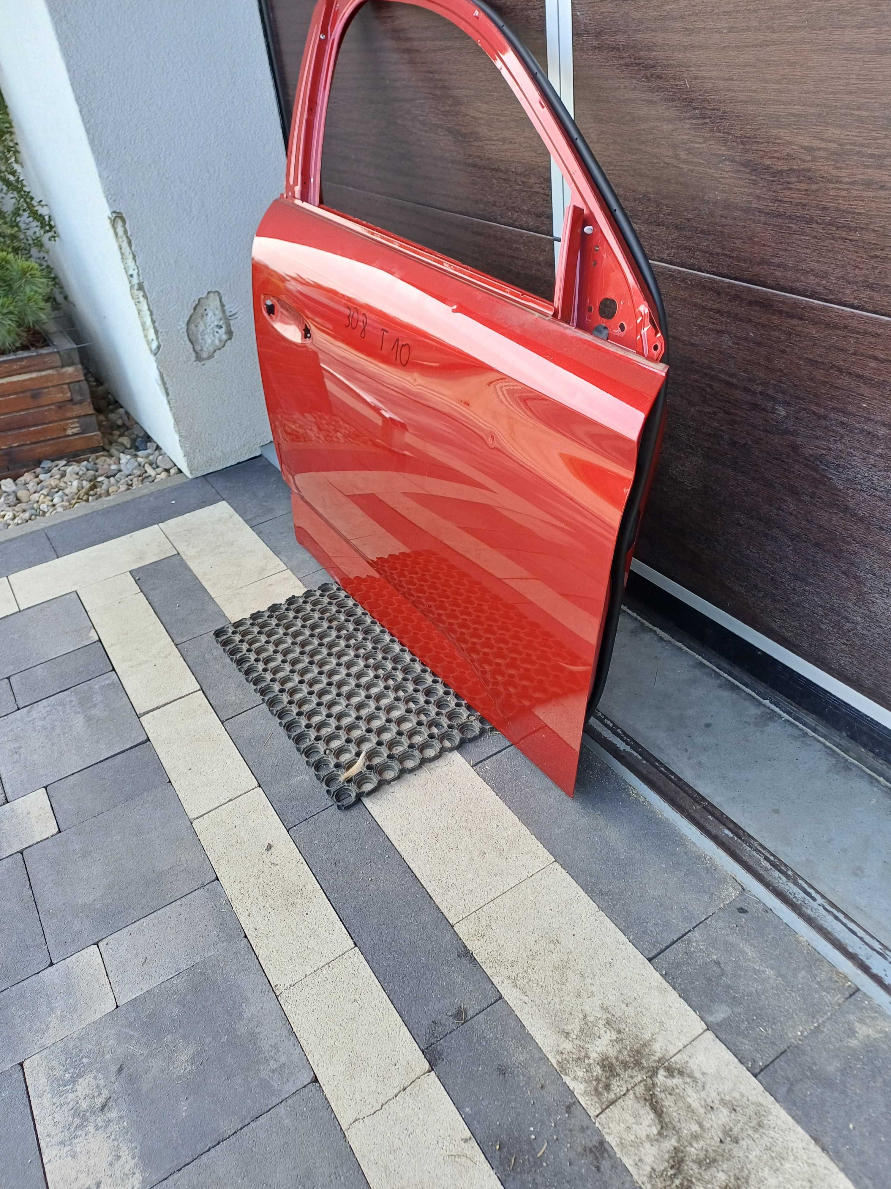 drzwi prawe przednie peugeot 308 t10
