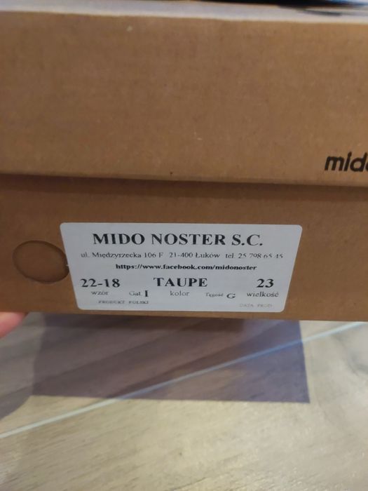 Buty zimowe Mido Noster rozm. 23
