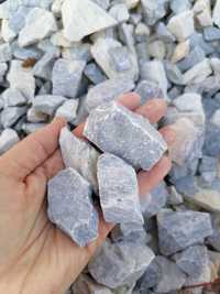 GRYS LODOWY Szary Kamień Ogrodowy 16-22 mm Opaska Rabata Żwir Ice Blue
