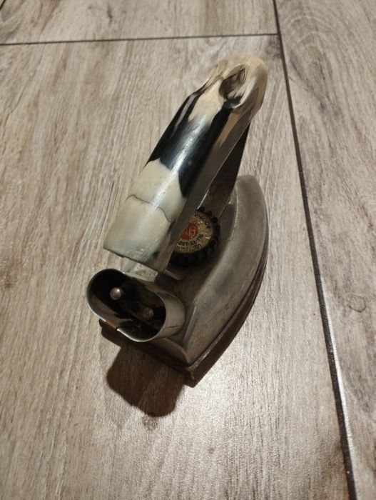 Żelazko małe mini stare PRL vintage stylowe