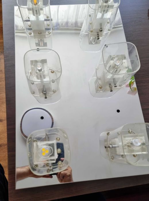 Lampa żyrandol oświetlenie do pokoju salonu led 12V