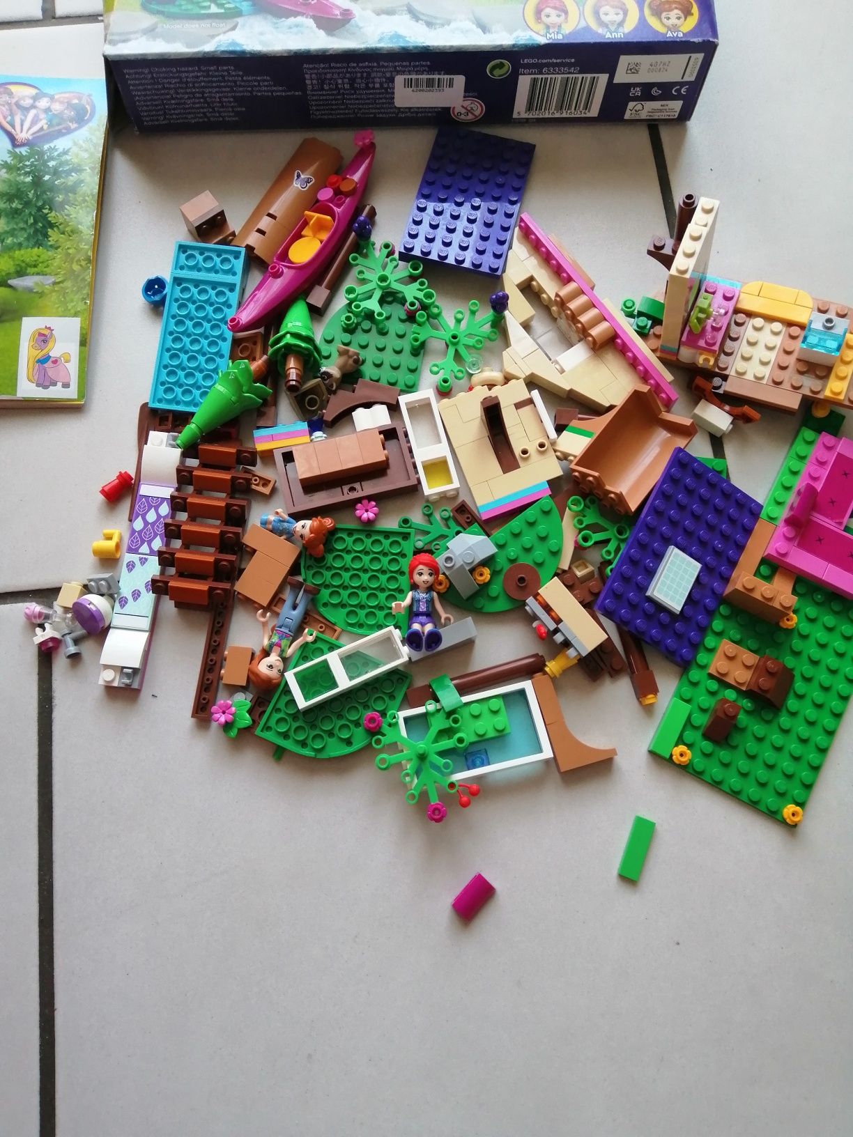 Lego Friends, klocki, Leśny fomek 41679 jak nowe