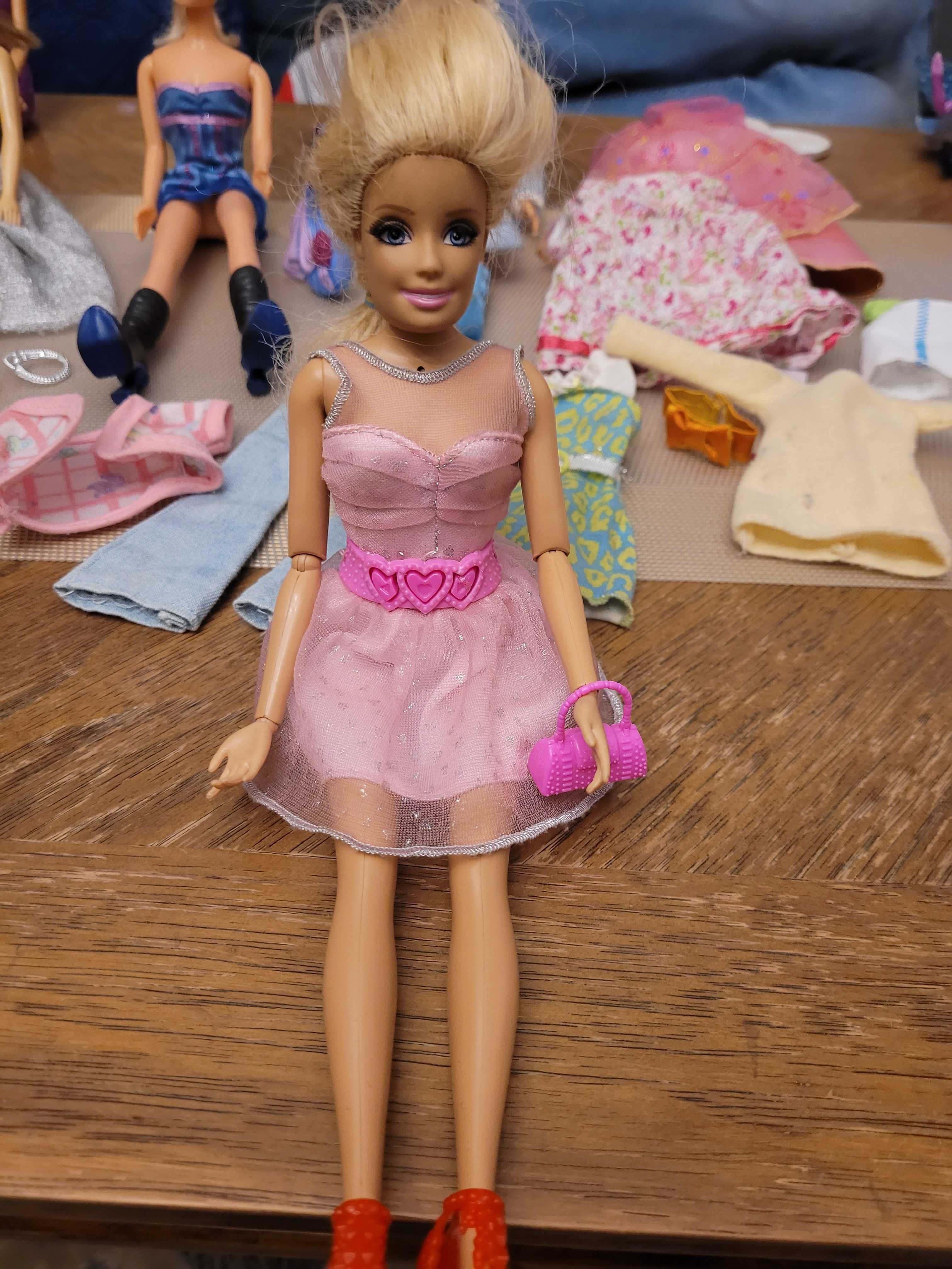 Lalki Barbie Mattel,Simba,Ken+ubranka,torebki,buty