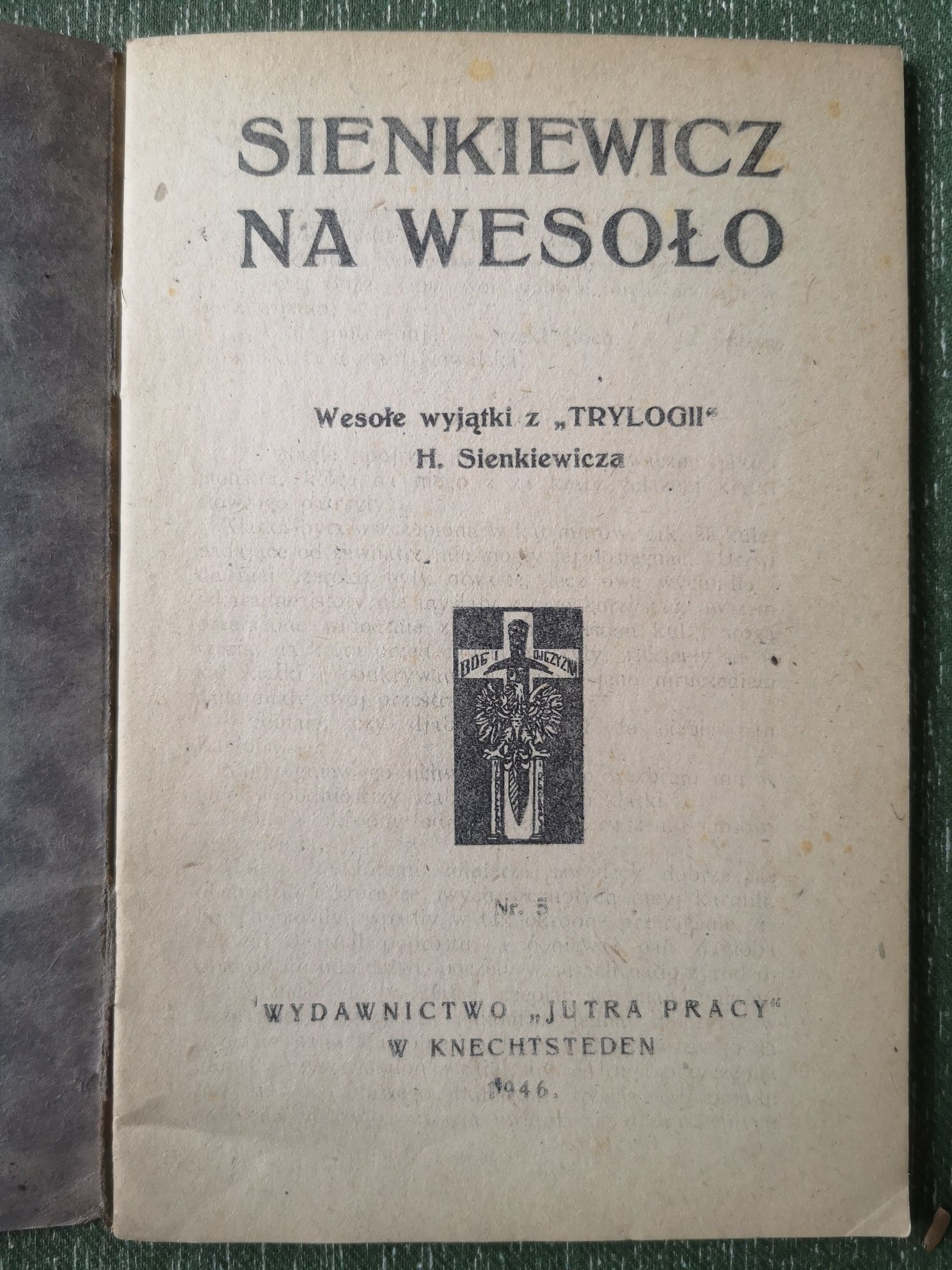 Sienkiewicz na Wesoło - wesołe wyjątki trylogii