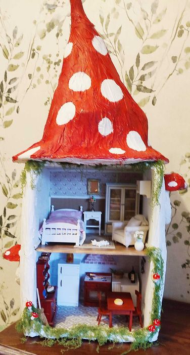 Casa Cogumelo - Casa de bonecas