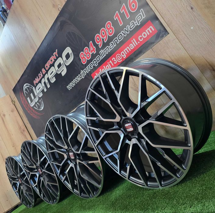 NOWE ALUFELGI SEAT 17x5x100 - Arona,Cordoba,Ibiza