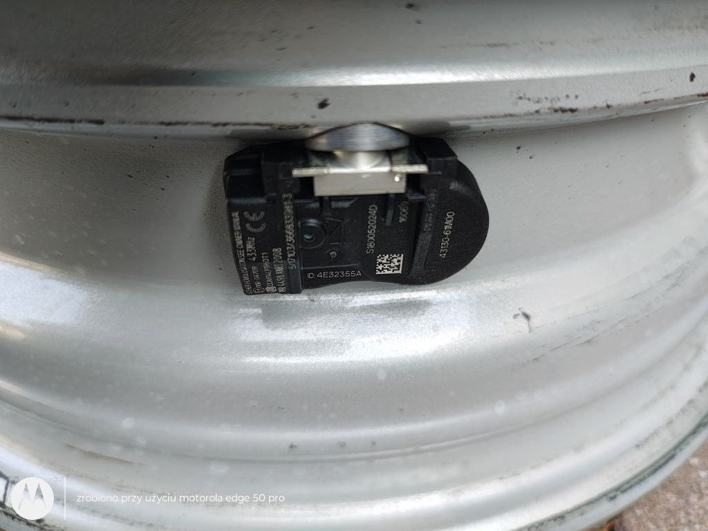 15 Suzuki 4x100 5J et40 czujniki ciśnienia