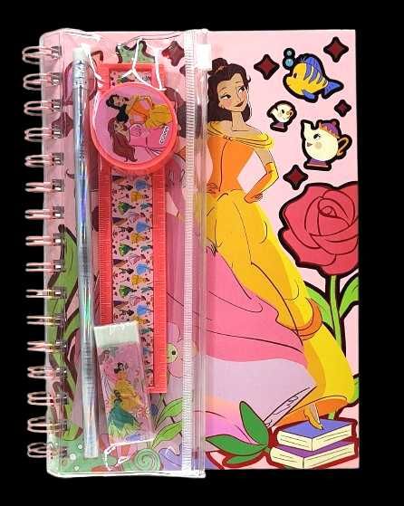 Notes A5 Disney Księżniczki z akcesoriami - 60 kartek