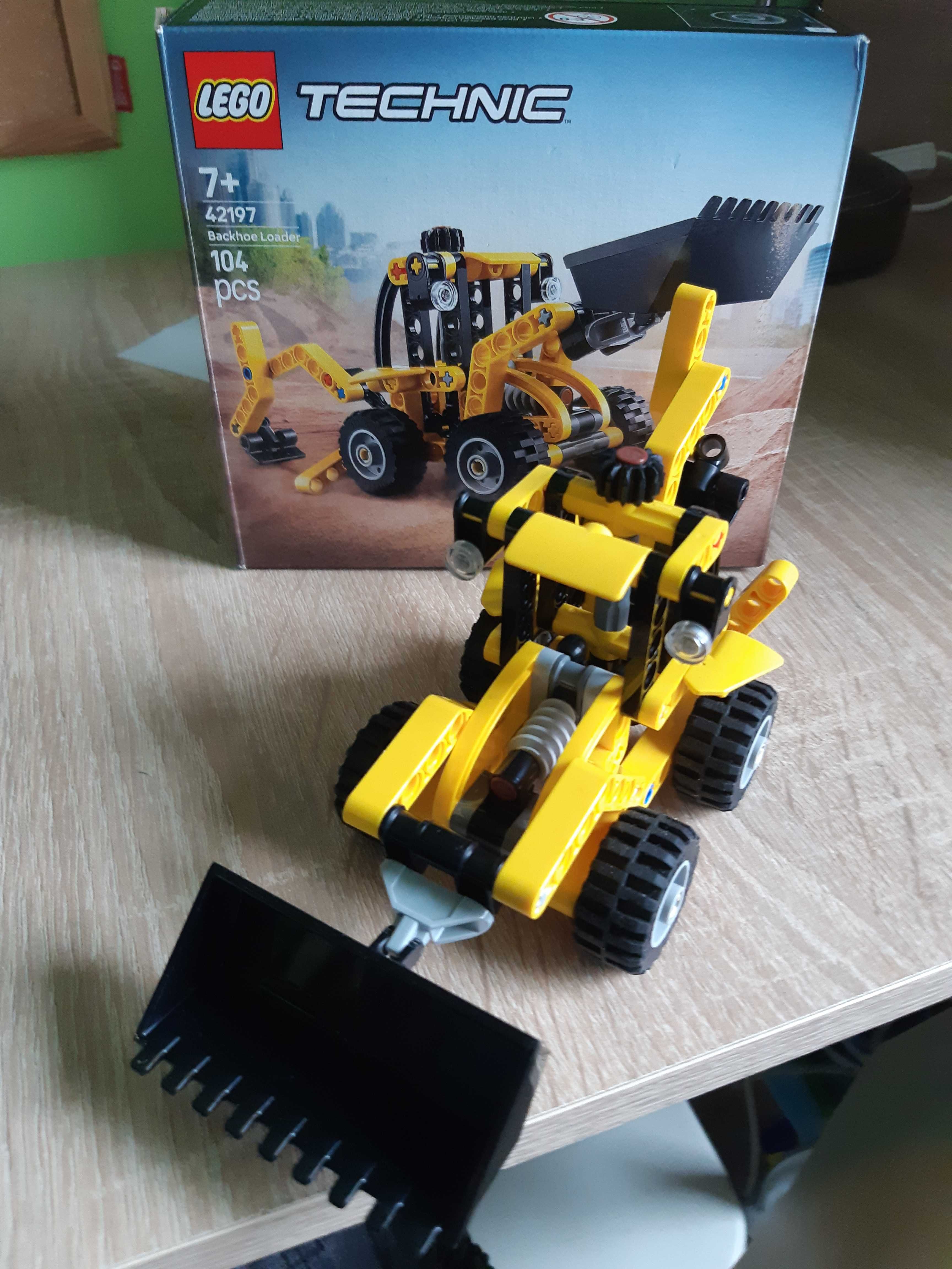 Lego technic koparko-ładowarka 42197