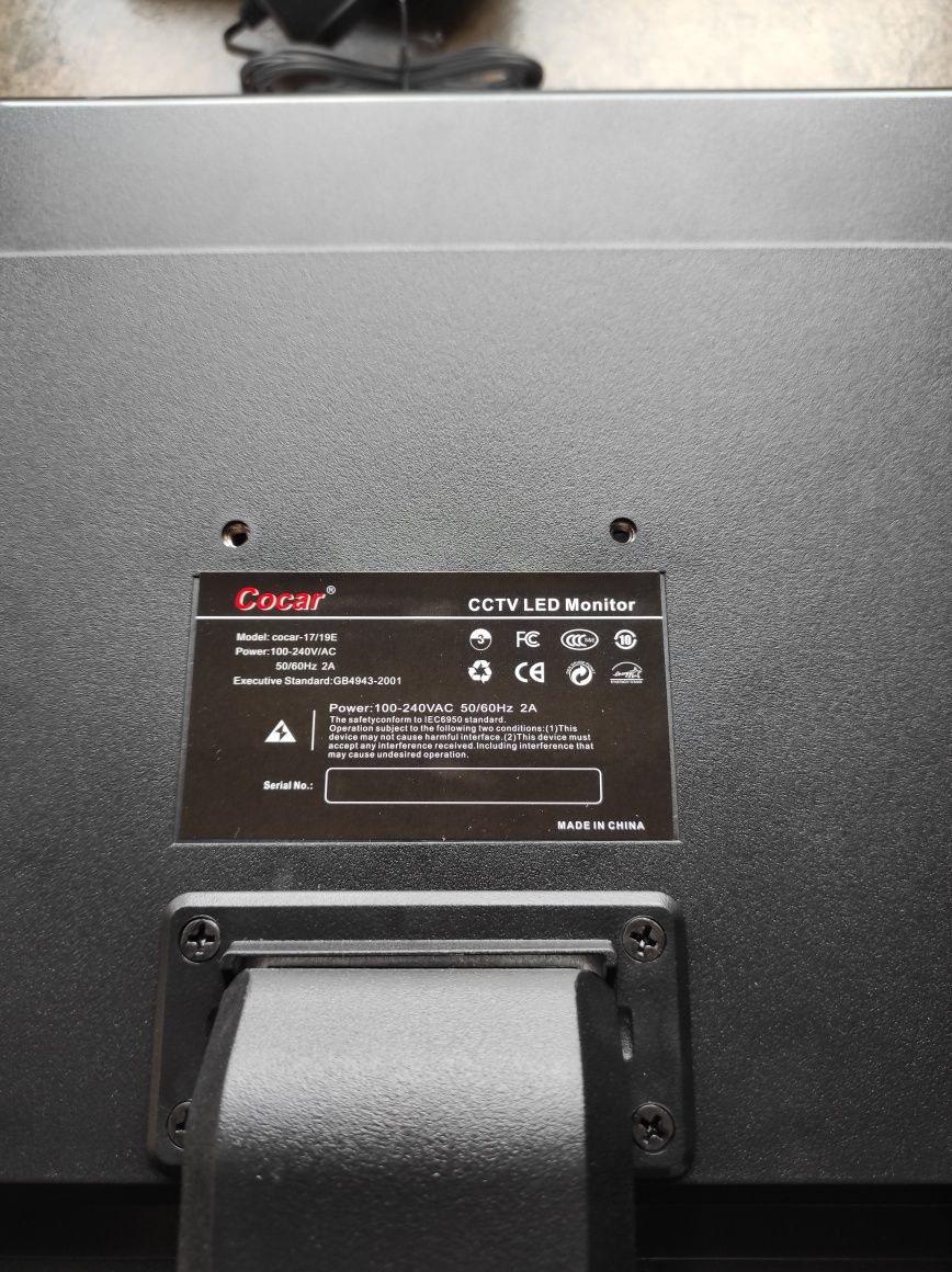 Monitor 17 calowy