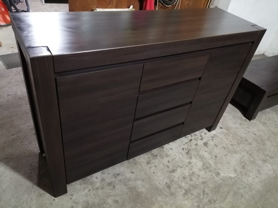 Komoda wenge BlackRedWhite