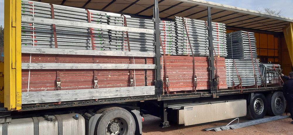 Najtańsze Rusztowanie elewacyjne Rusztowania typ Plettac 250 m2