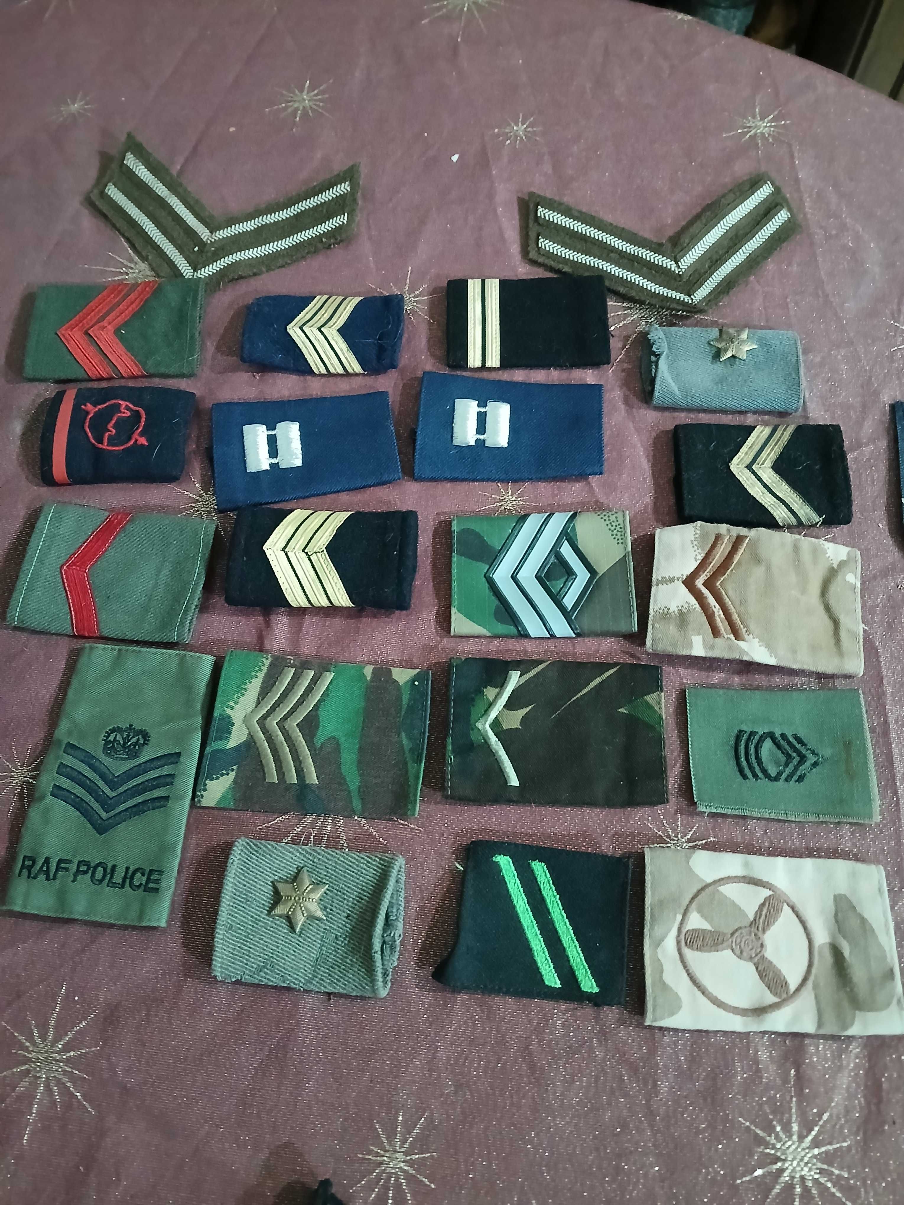 MILITAR - emblemas GNR\PSP +divisas tropa+ patchs
