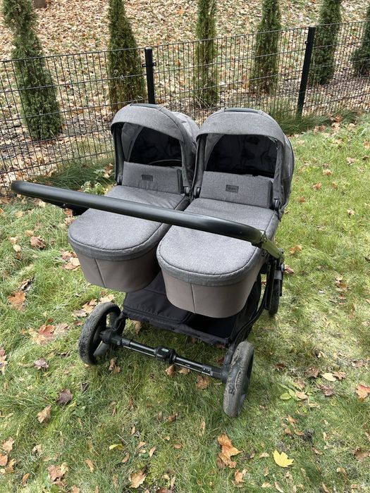 Wózek bliźniaczy JEDO DUO 3w1