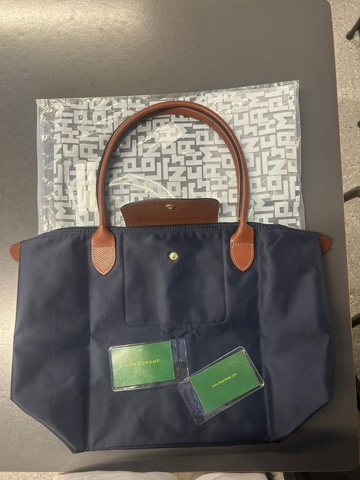 Mala Longchamp Le Pliage – Azul Marinho (Nova)