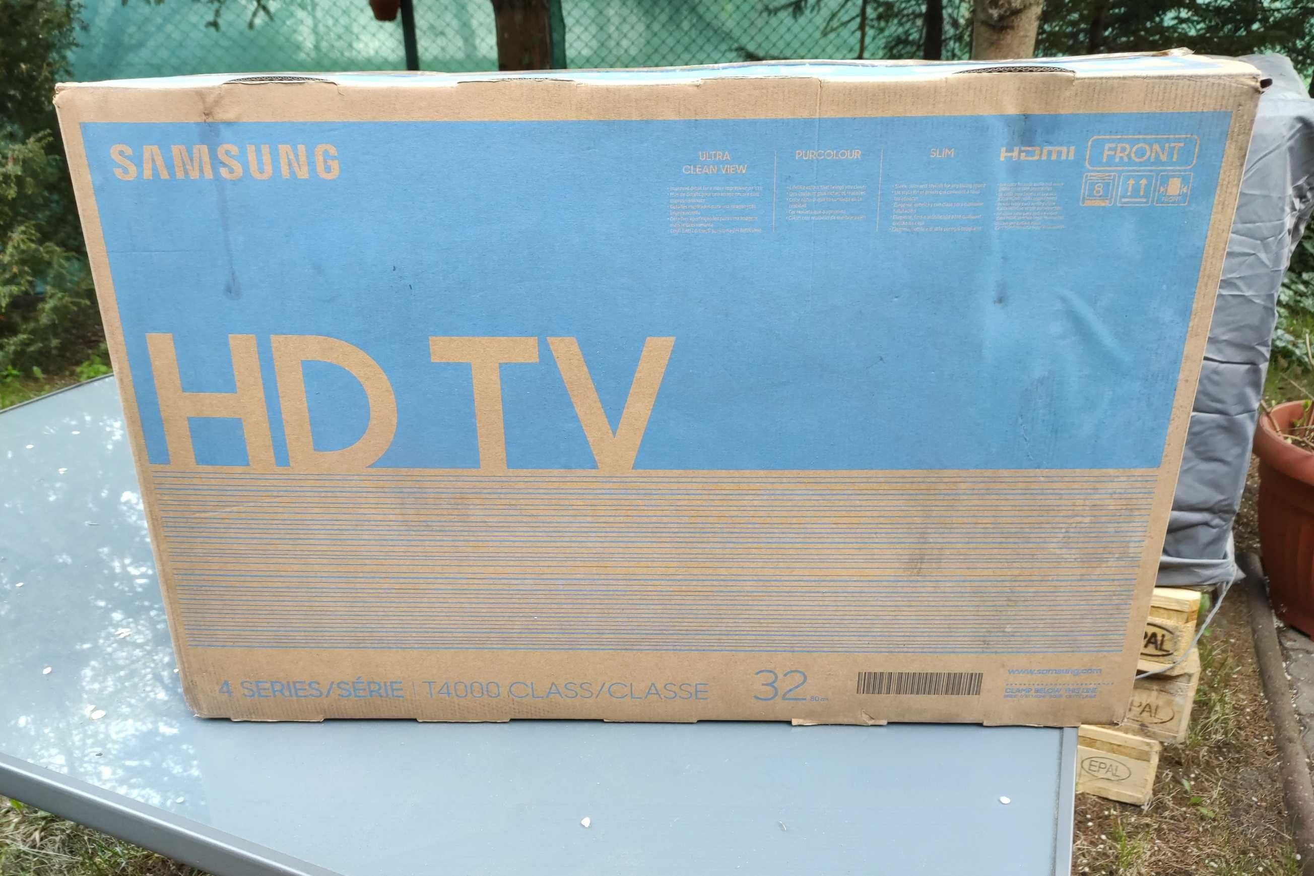 SAMSUNG telewizor 32 cale LED mało używany, UE32T4002AK, DVBT-2, USB