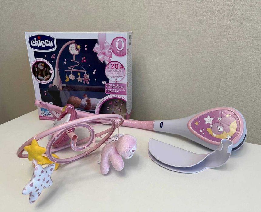 Дитяча карусель-мобіль на ліжечко 3в1, Chicco First Dreams