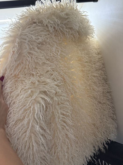 Шубка искусственная  zara шуба