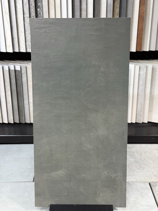 Płytki 119,8 x 59,8 cm Gres szkl. rekt. mat Techno Stone Grafit Gat. 1