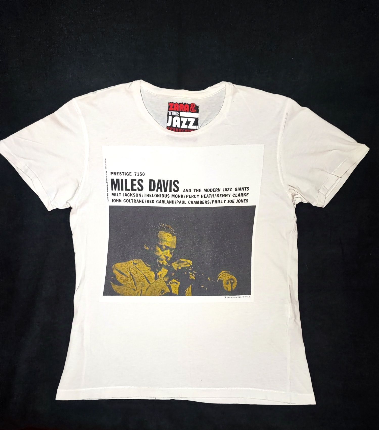 Ti-shirt  Miles Davis -  Prestige 7150 -  Jazz Collection - Zara  2011