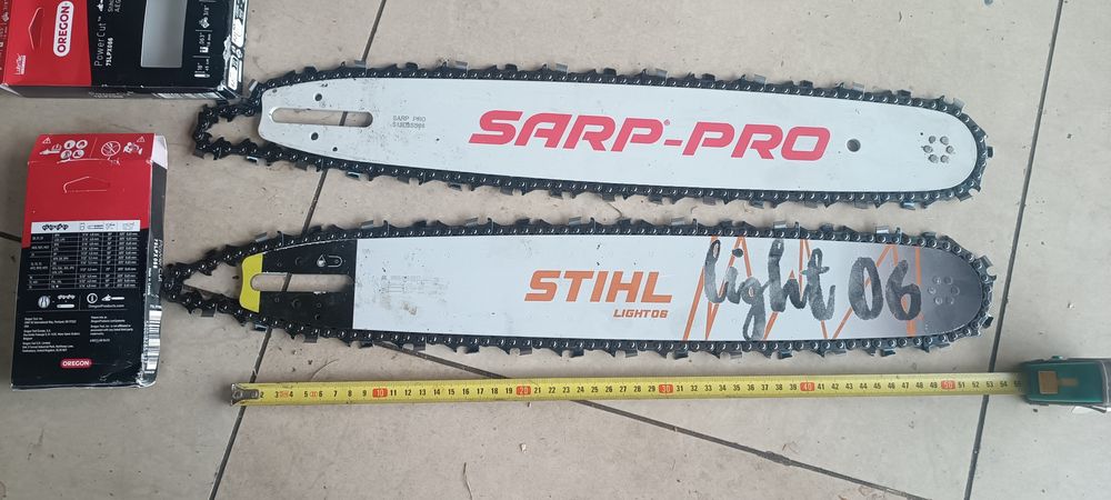 Prowadnice do Stihl na 3/8 duży montaż