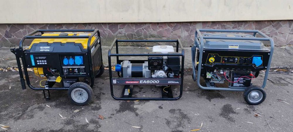 Оренда Генераторів пеміум класу види палива Метан/Пропан/Бензин НОВІ