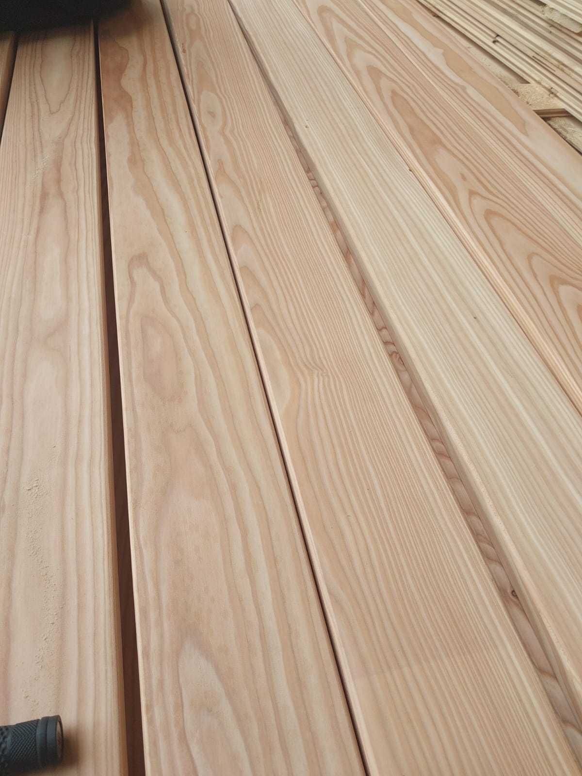 DESKA Tarasowa Modrzew 135x28
