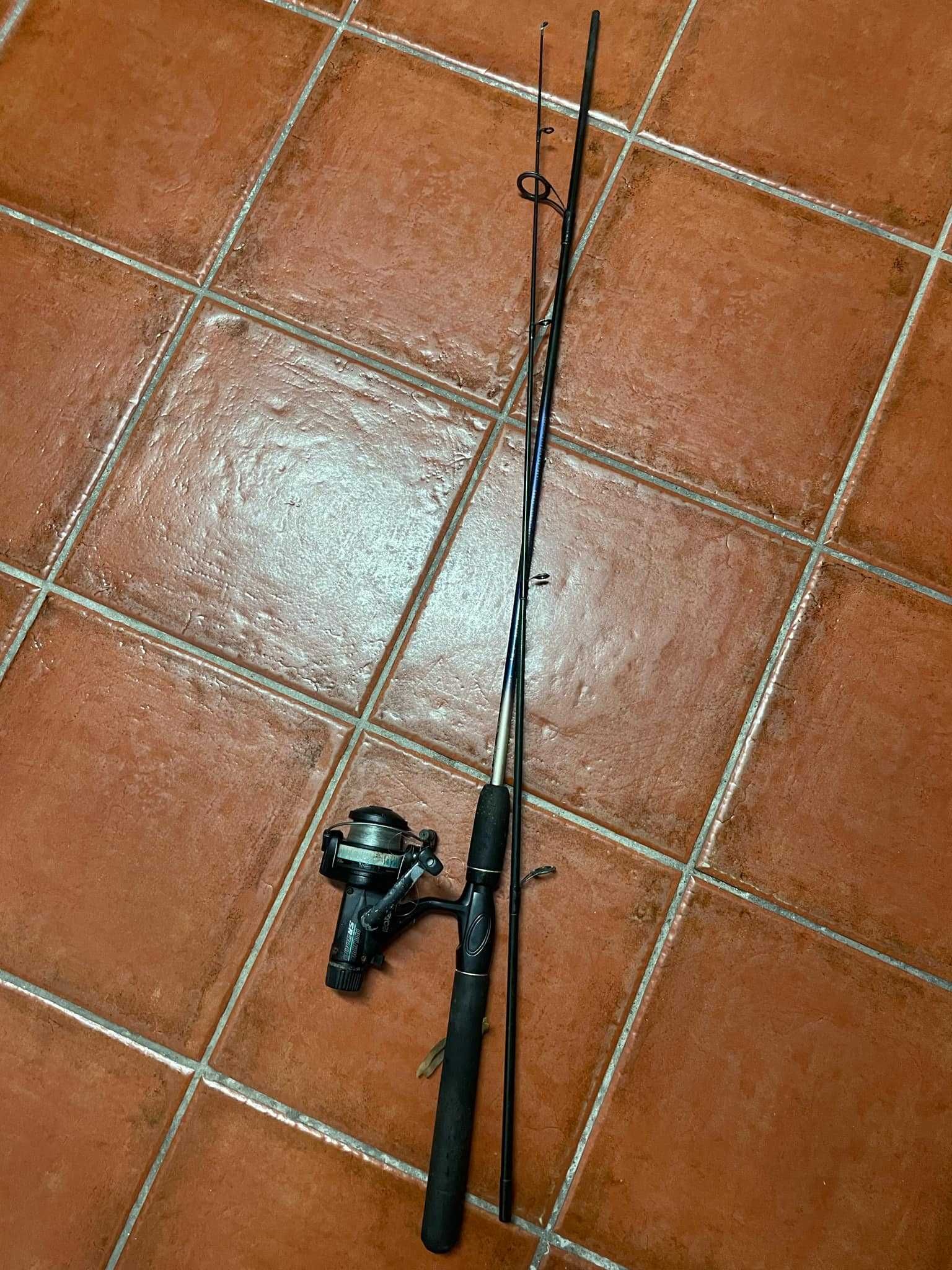 Cana de Pesca Hiro Salaman Spin + Carreto Ryobi
