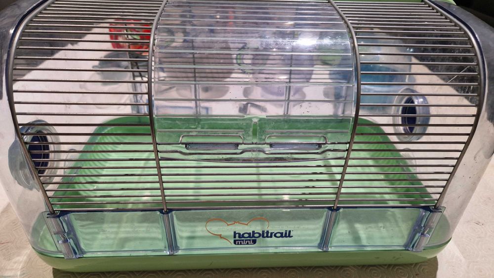 Gaiola para hamsters / roedores habitrail mini com vários acessórios