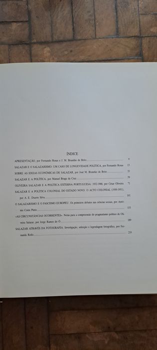 Livro Salazar e o salazarismo