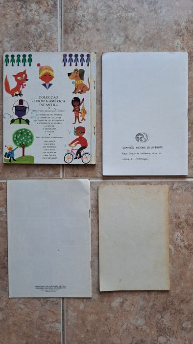 Conjunto de quatro livros