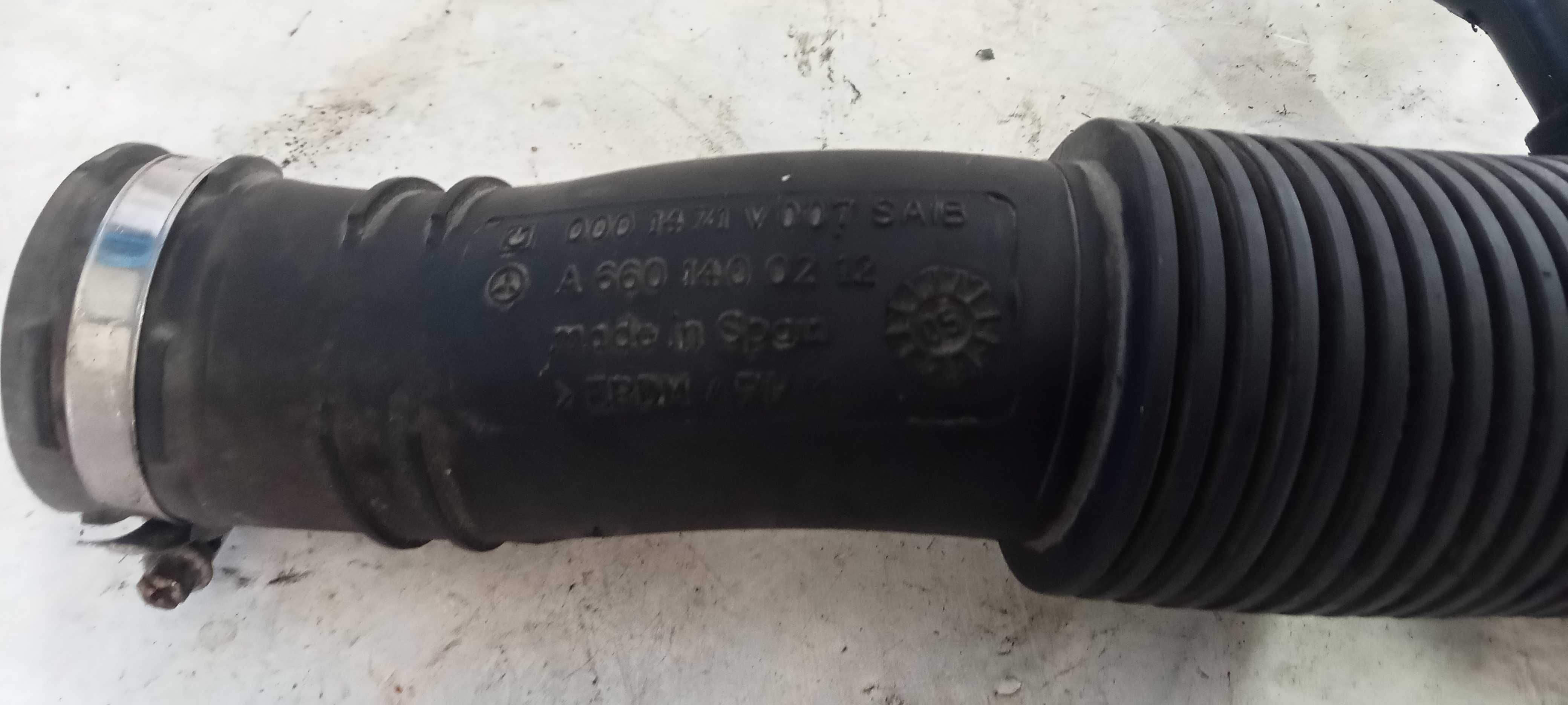 Tubo de ar do turbo Smart Fortwo 450 Diesel
