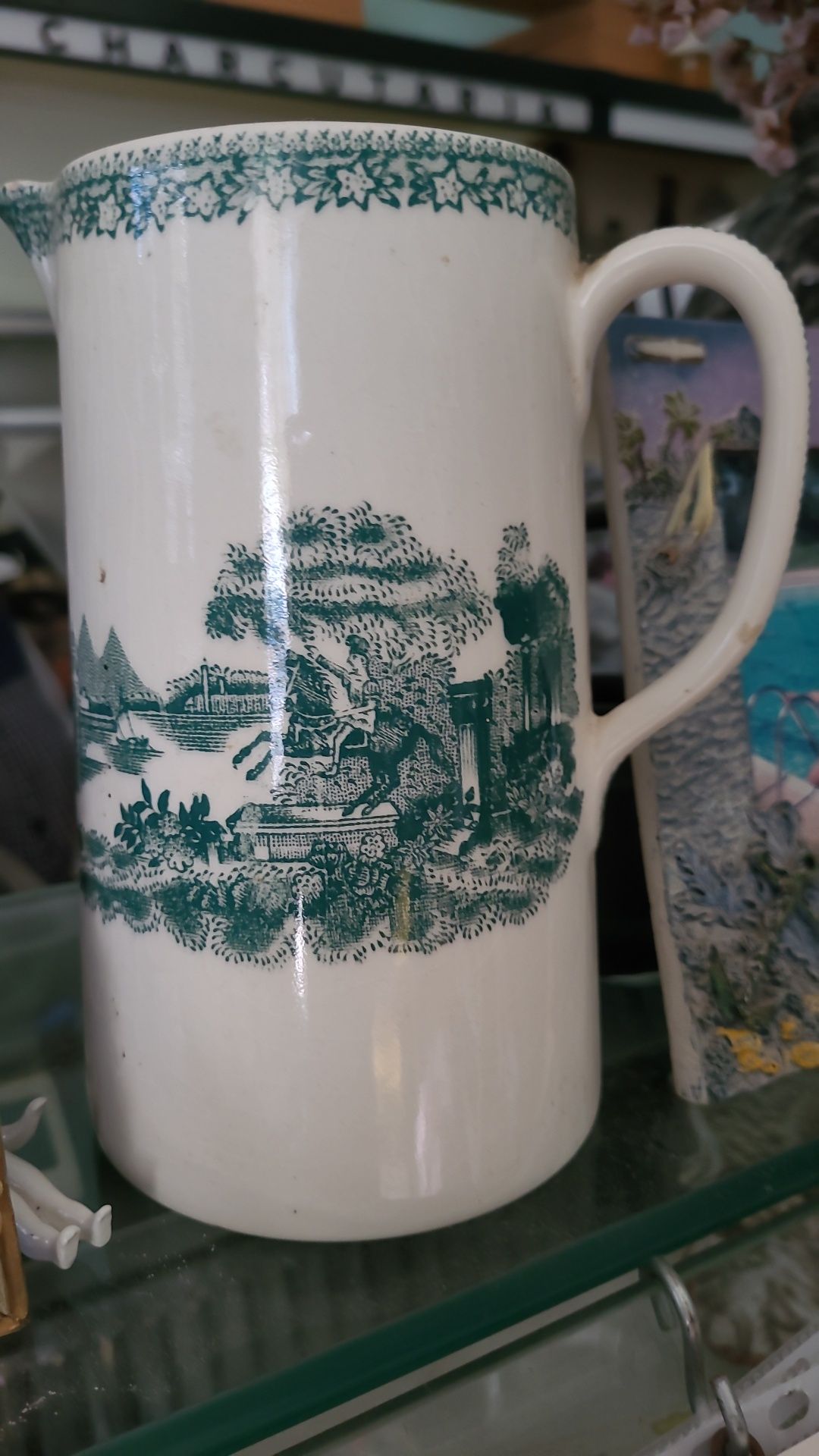 Caneca antiga portuguesa  o cavalinho ho