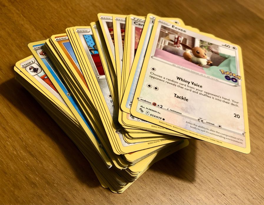 30 Cartas Pokémon GO NOVAS !!!