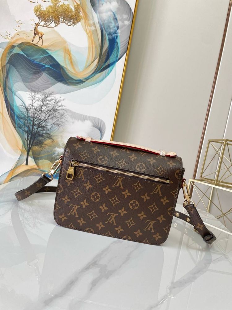 Сумка жіноча Louis Vuitton Metis Poshette женская натуральна шкіра LV
