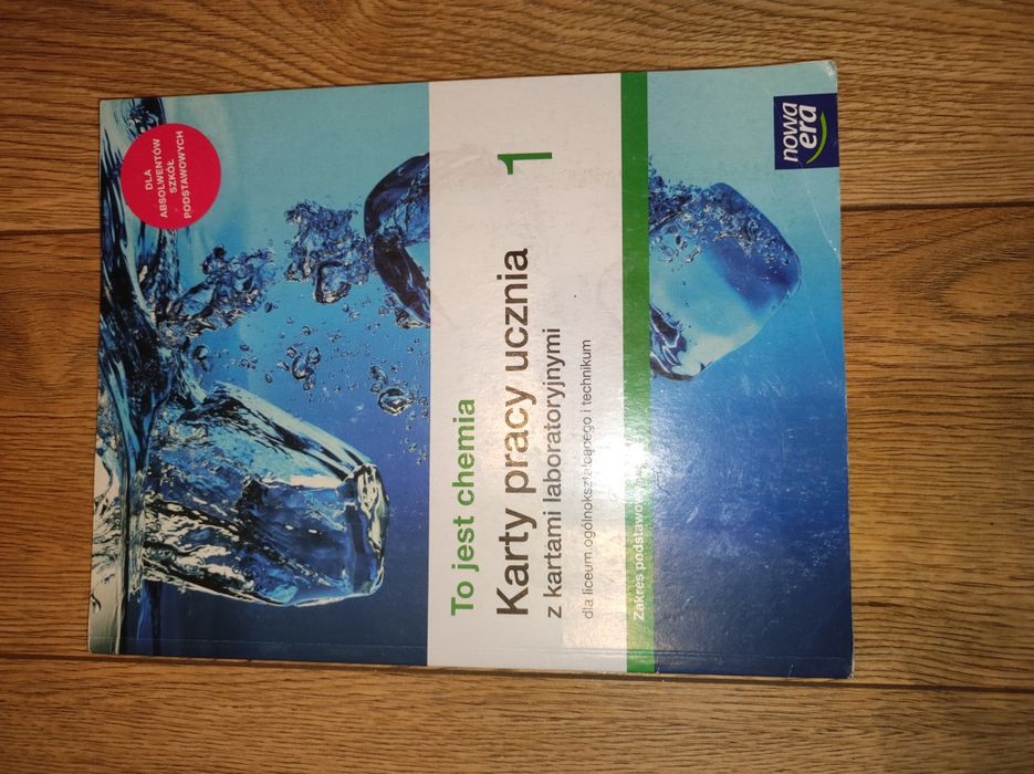To jest chemia Karty pracy 1 klasy liceum