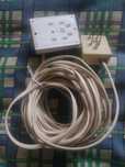 kplt.: kabel telefoniczny, gniazdo, wtyczka