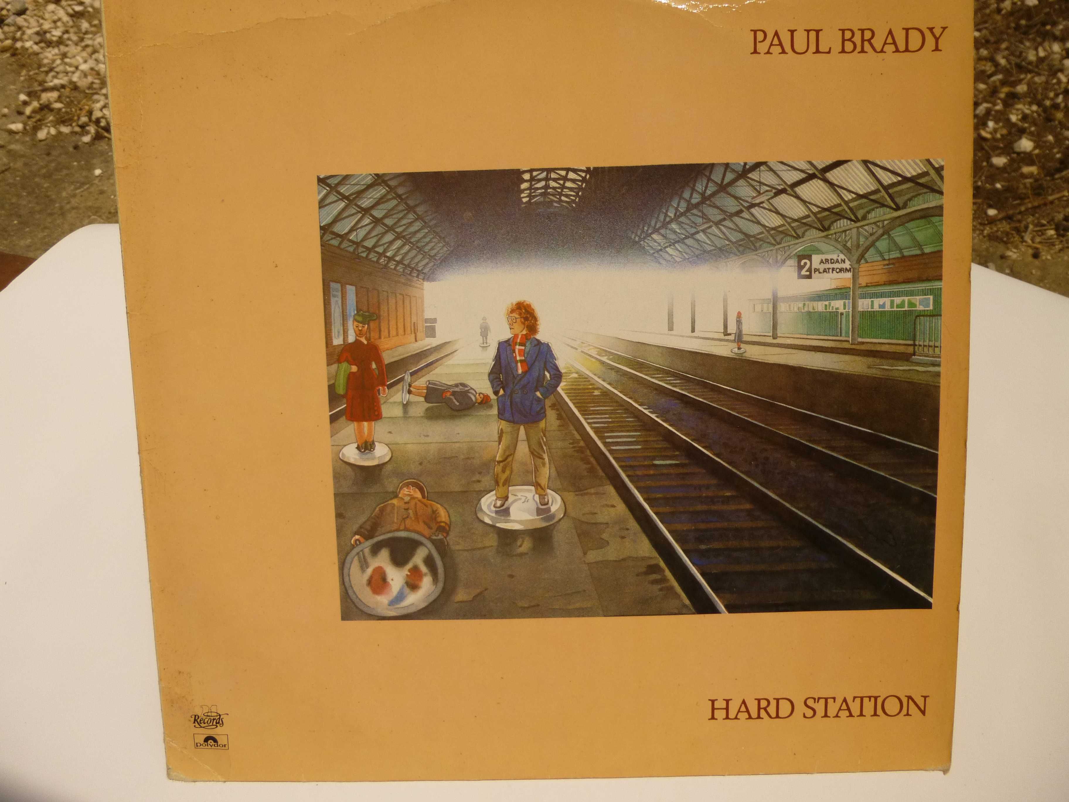 Disco de vinil 33 rpm - Paul Brady - Hard Station