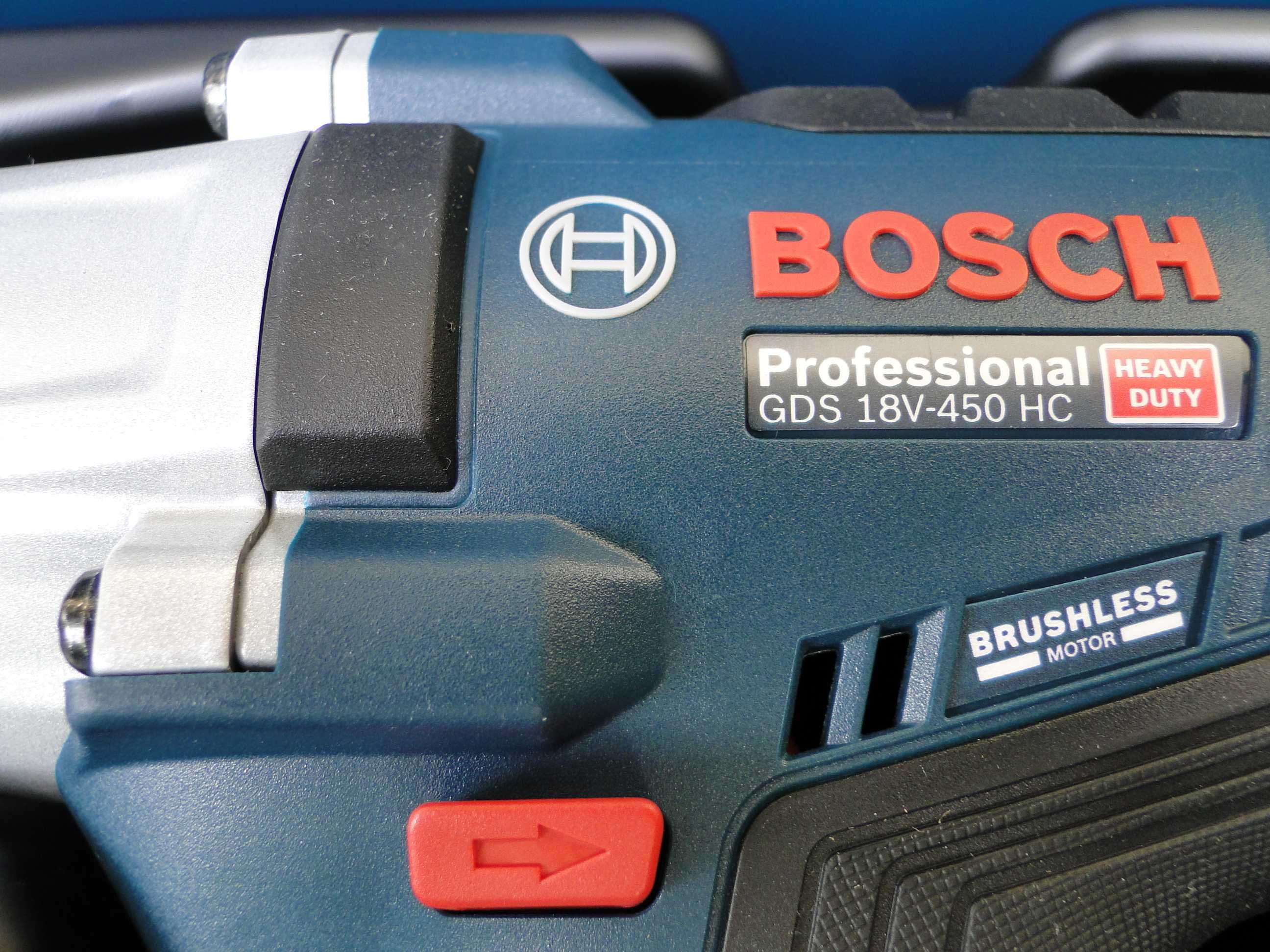 BOSCH GDS 18V-450 HC, Klucz Udarowy, Solo w L-Boxx, Nowy