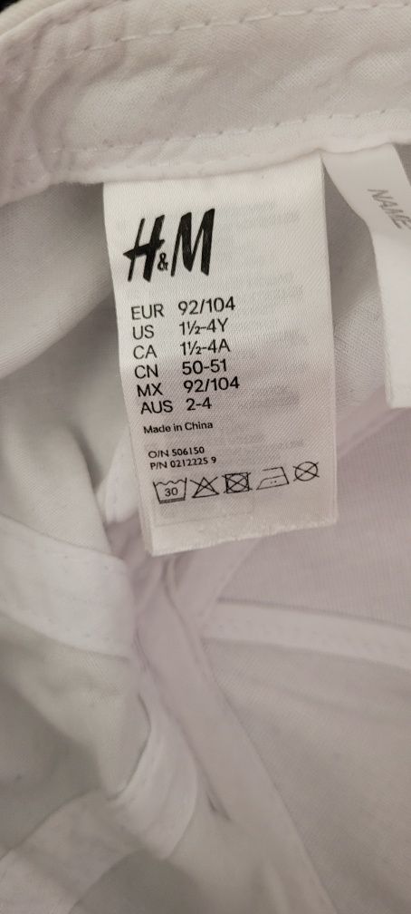 H&M chłopięca czapeczka z daszkiem