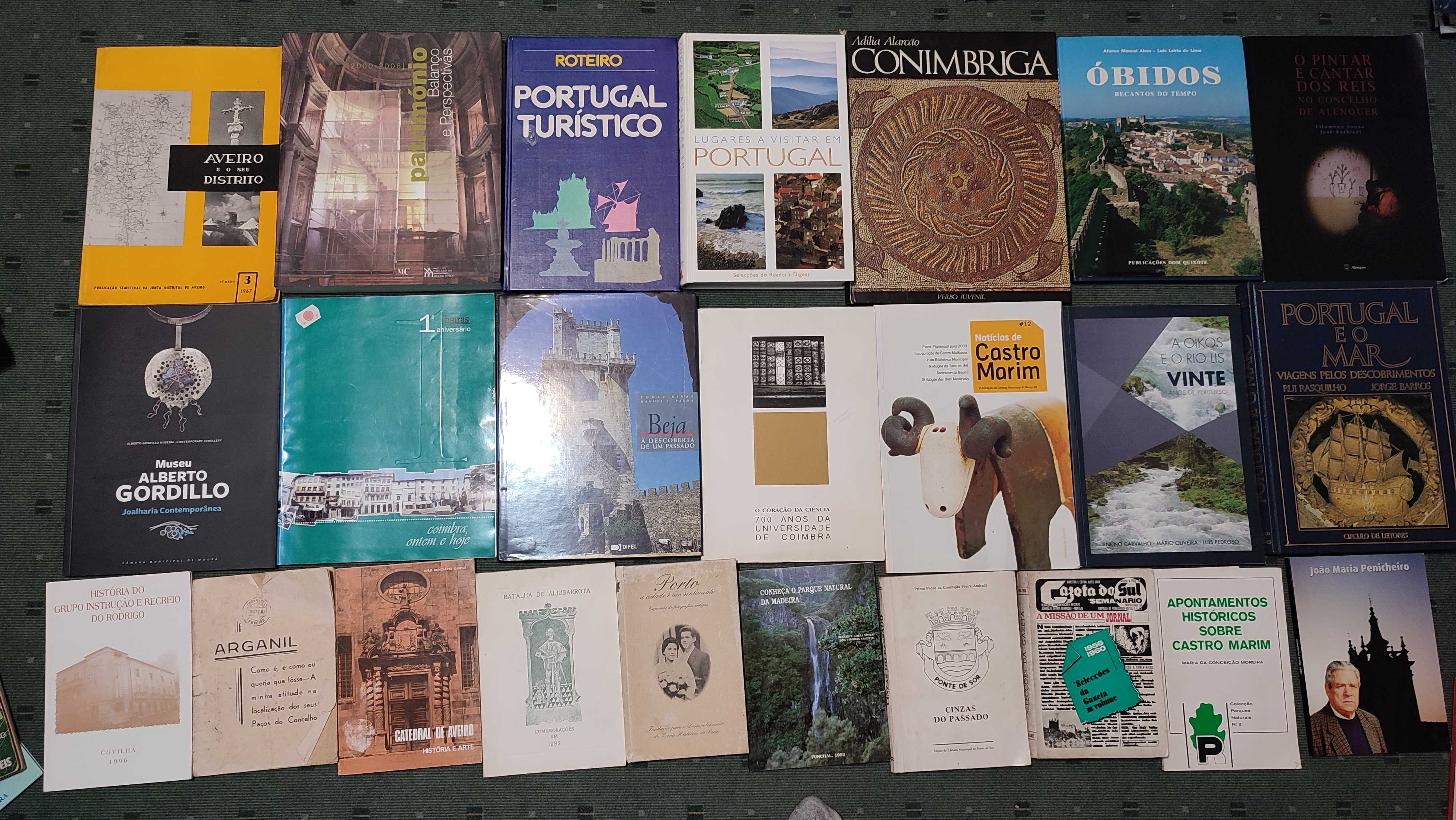 Livros sobre História de Localidades Portuguesas - cada 5 €