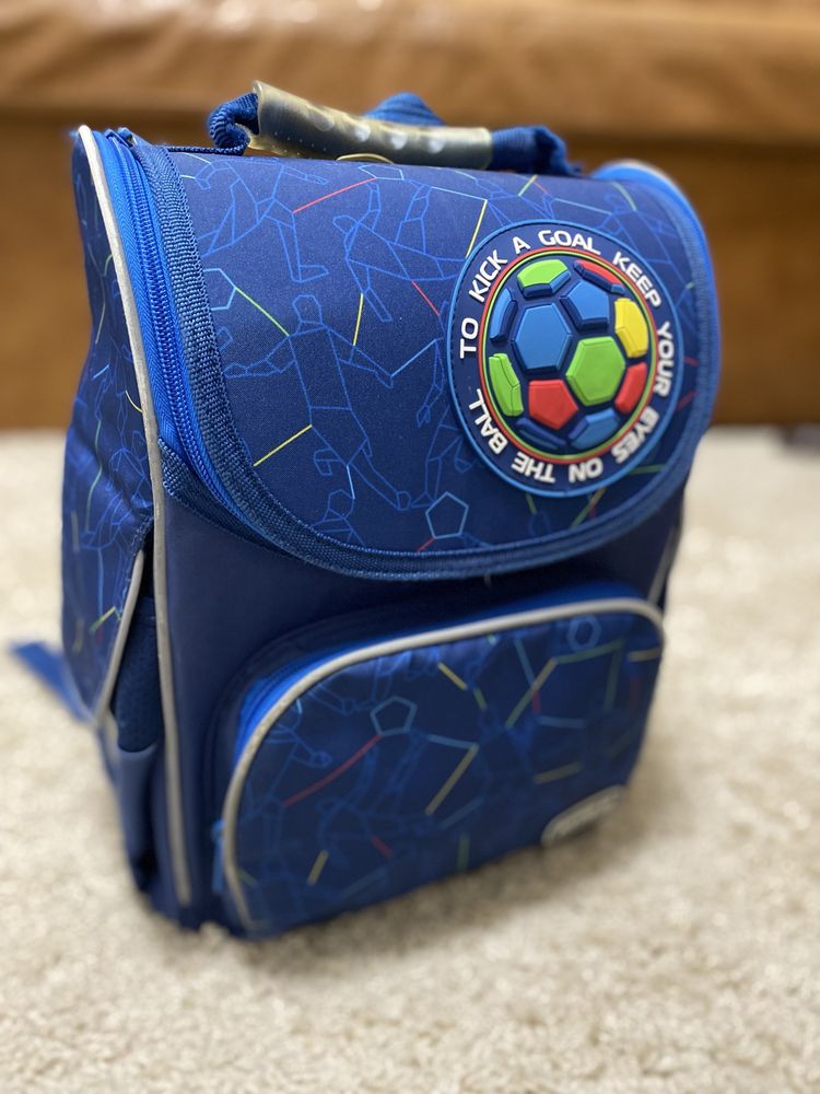 Рюкзак каркасний шкільний KITE Education 501 Kick a Goal