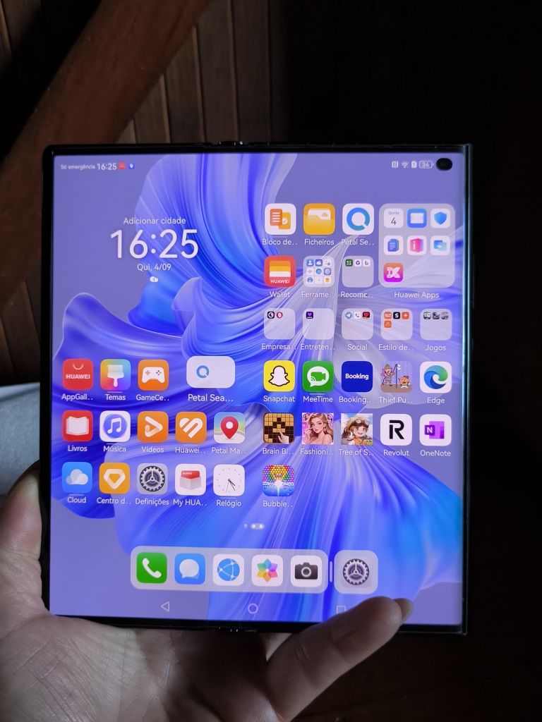 Huawei Mate Xs 2 dobrável preto