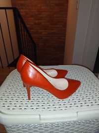 Czółenka czerwone 37 Ideal Shoes