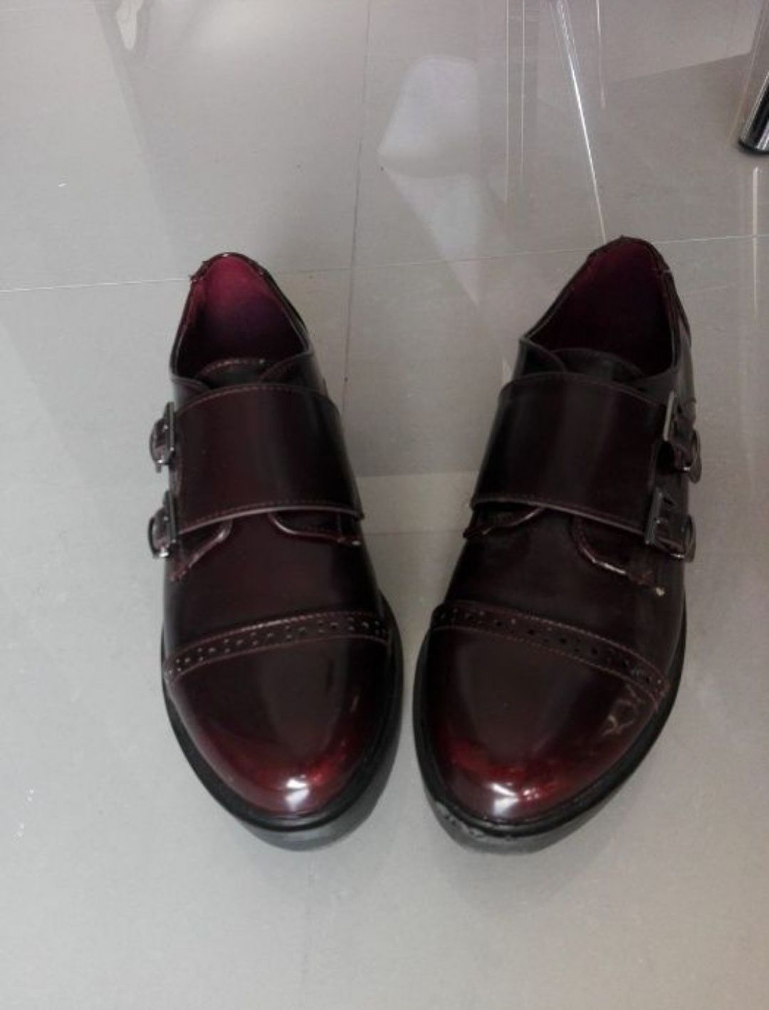 PARFOIS 36 - elegante calçado bordeaux para sra