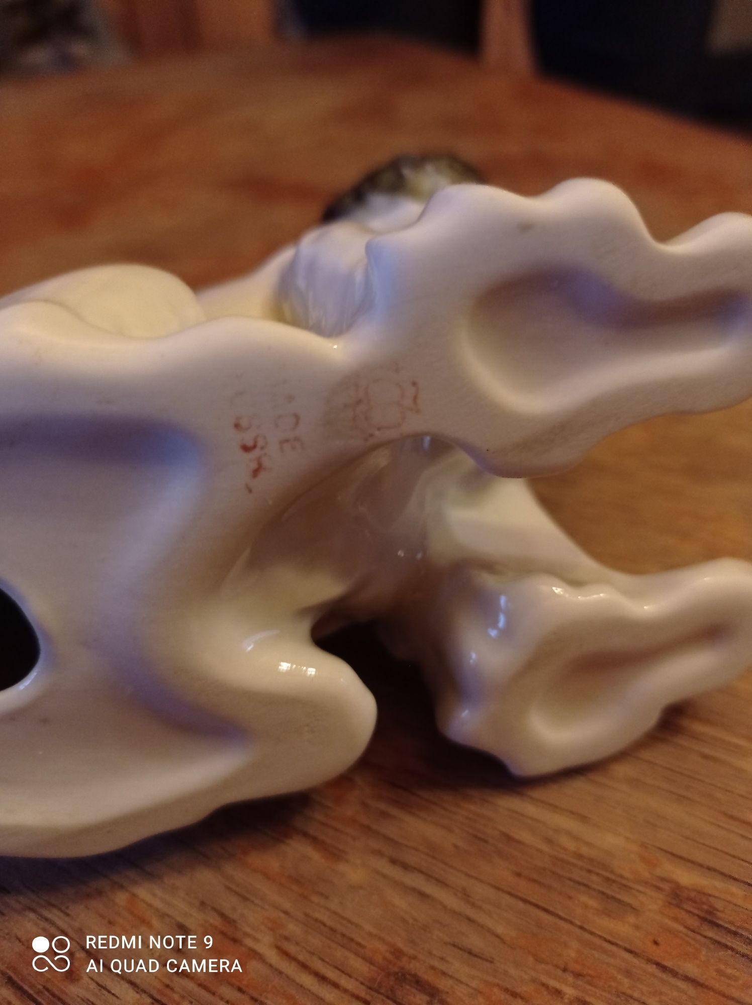 Łomonosow spaniel ,ussr figurka z porcelany